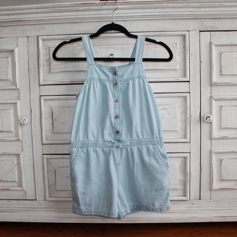 Gap kids blue romper size L (10)